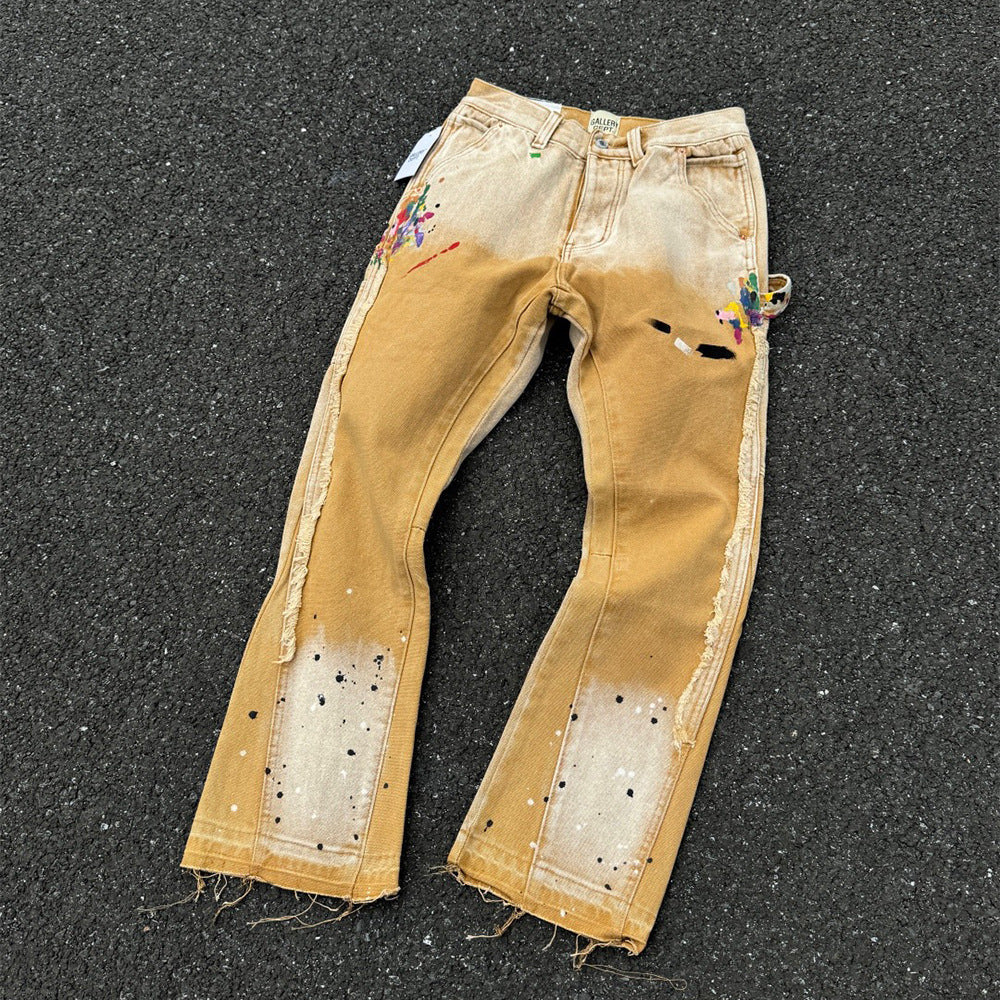 Gallery Dept. Yellow Jeans #13 | Men's Streetwear