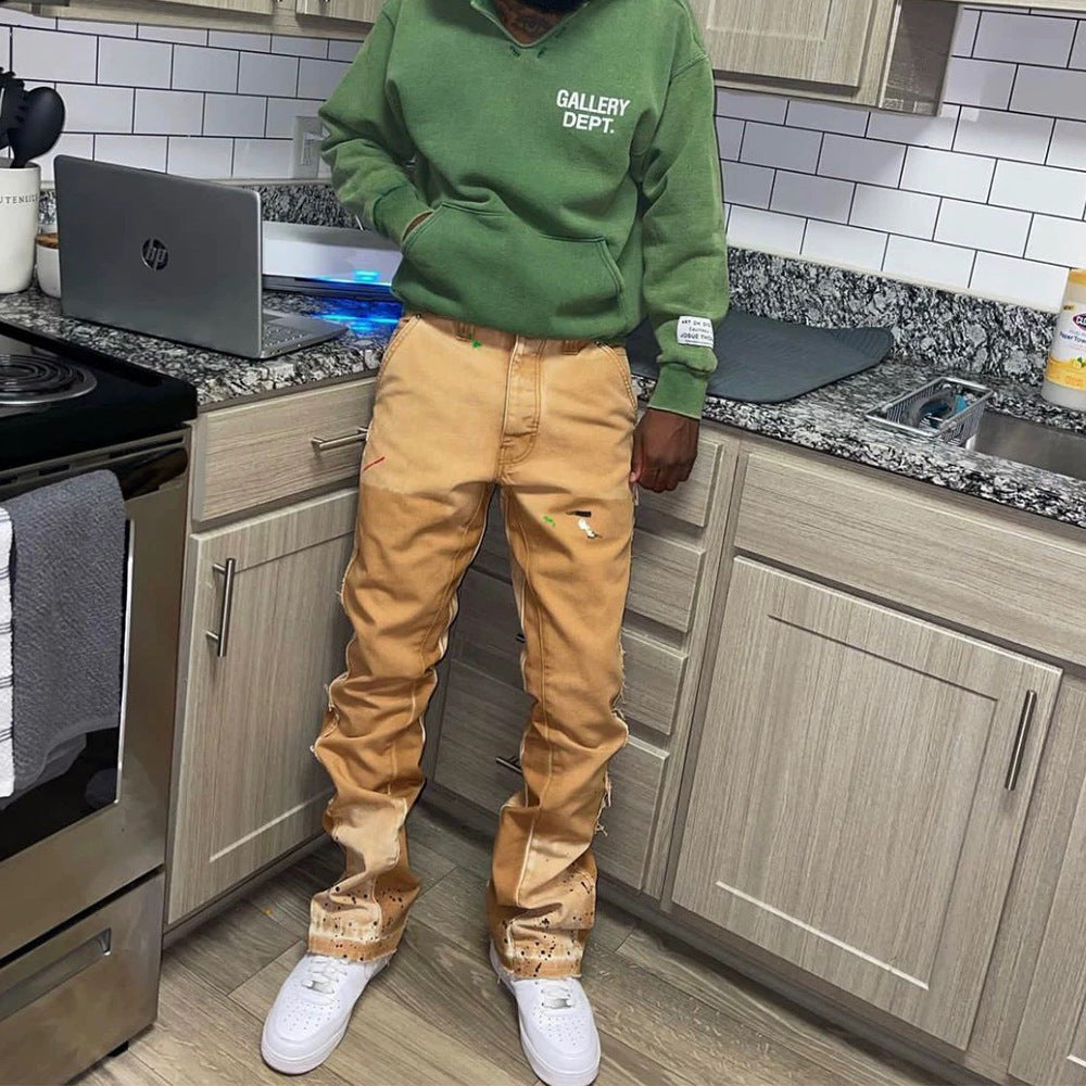 Gallery Dept. Yellow Jeans #13 | Men's Streetwear