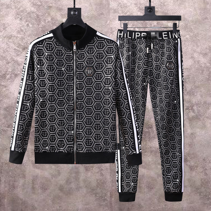 PP Black Tracksuit #5 | Men's Streetwear