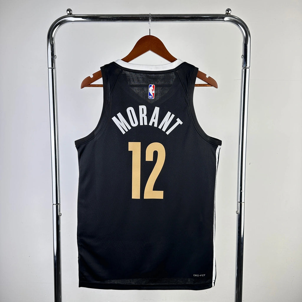 Ja Morant Memphis Grizzlies No.12 City Edition Jersey 2023-24 - View 2
