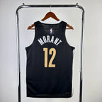 Ja Morant Memphis Grizzlies No.12 City Edition Jersey 2023-24 - View 2