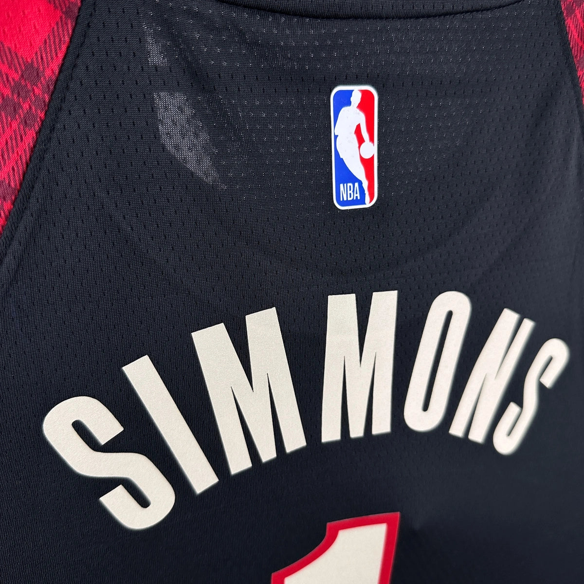 Anfernee Simons Portland Trail Blazers No.1 City Edition Jersey 2023-24 - View 2