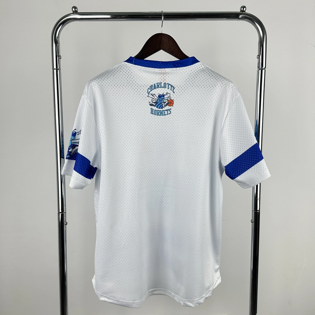 Charlotte Hornets Mitchell & Ness HWC Retro Tee for Men | Premium Vintage Style