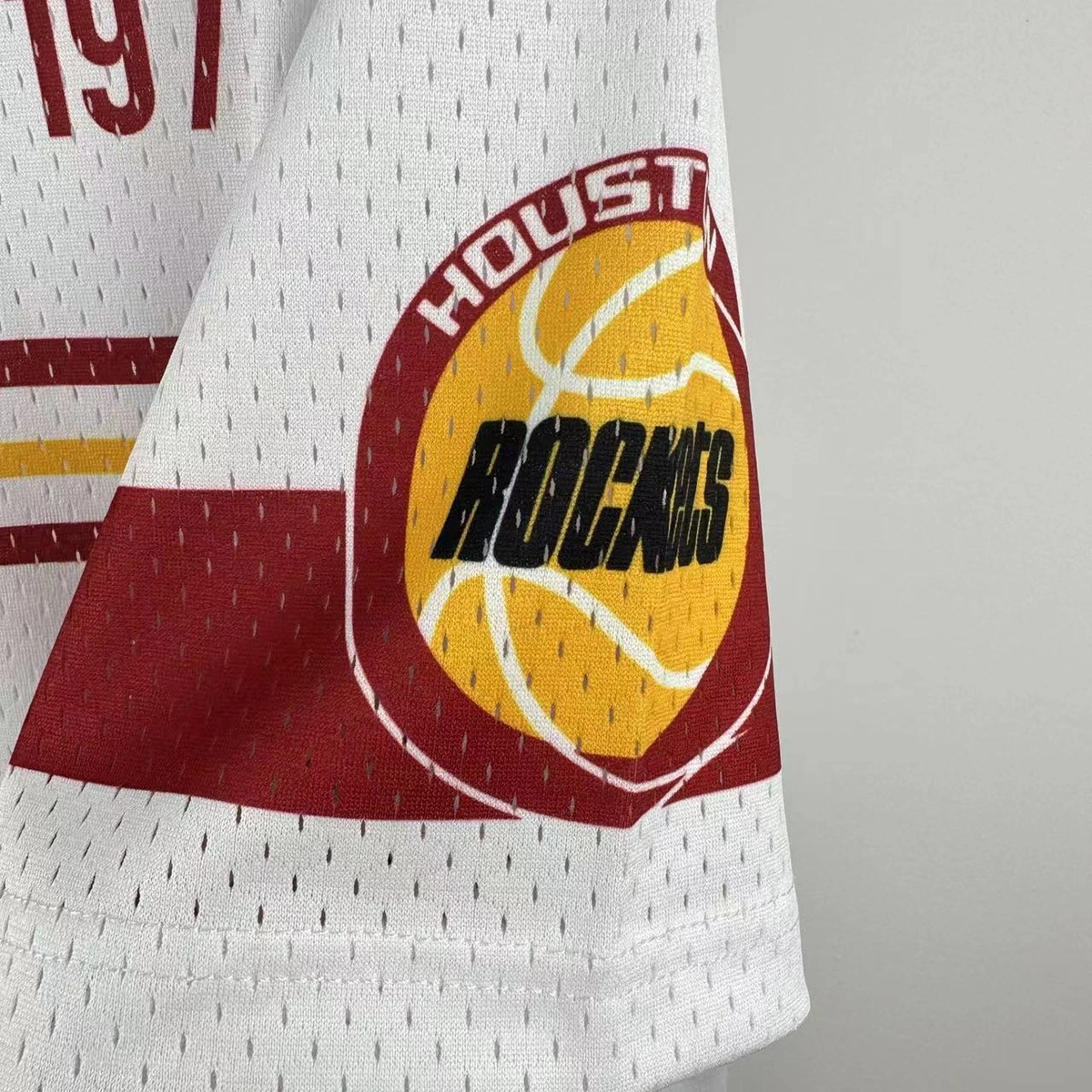 Houston Rockets Mitchell & Ness HWC Retro Tee for Men | Premium Vintage Style