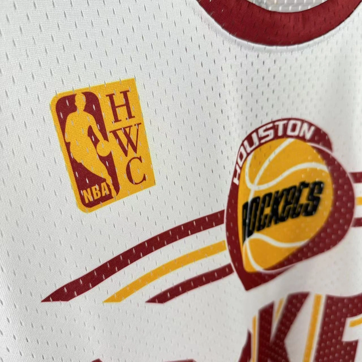 Houston Rockets Mitchell & Ness HWC Retro Tee for Men | Premium Vintage Style