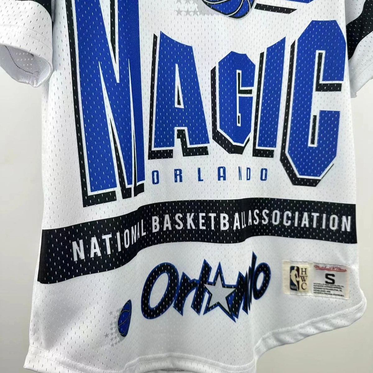 Orlando Magic Mitchell & Ness HWC Retro Tee for Men | Premium Vintage Style