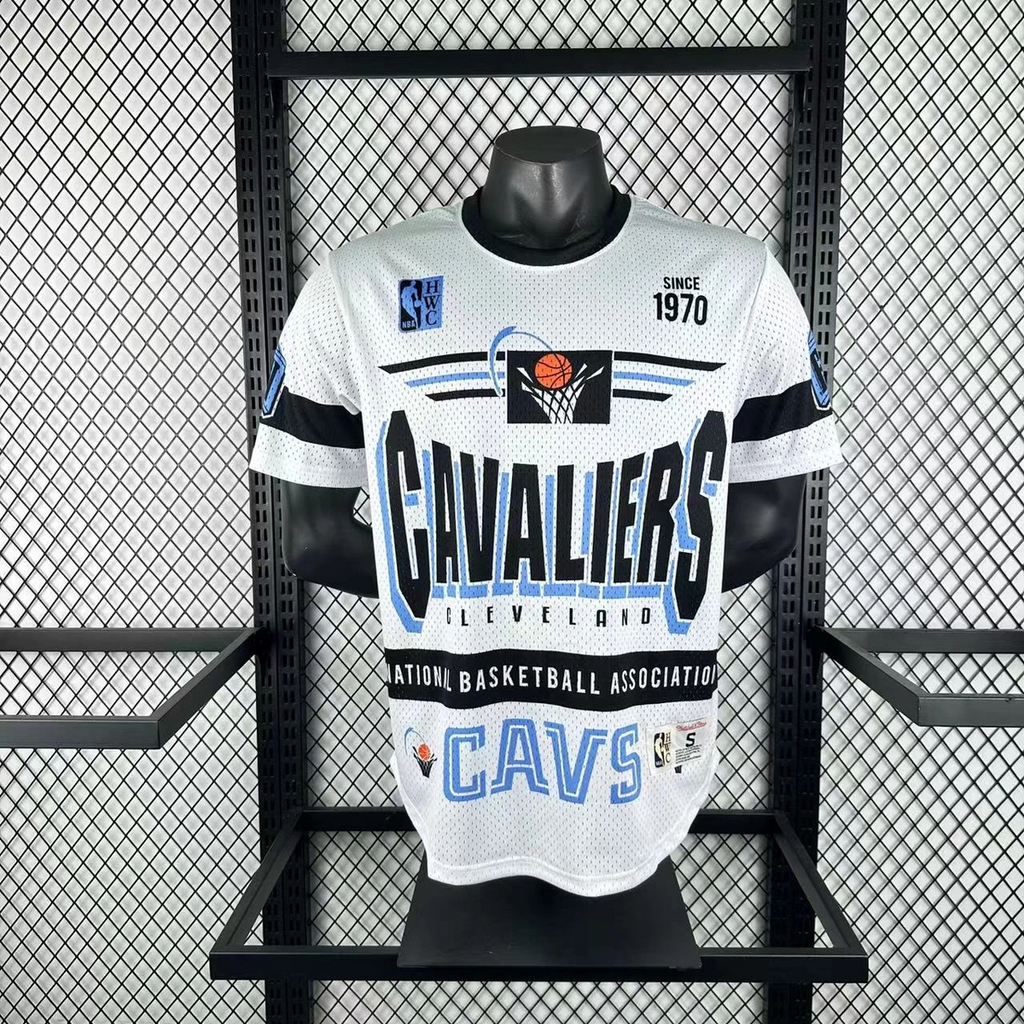 Cleveland Cavaliers Mitchell & Ness HWC Retro Tee for Men | Premium Vintage Style