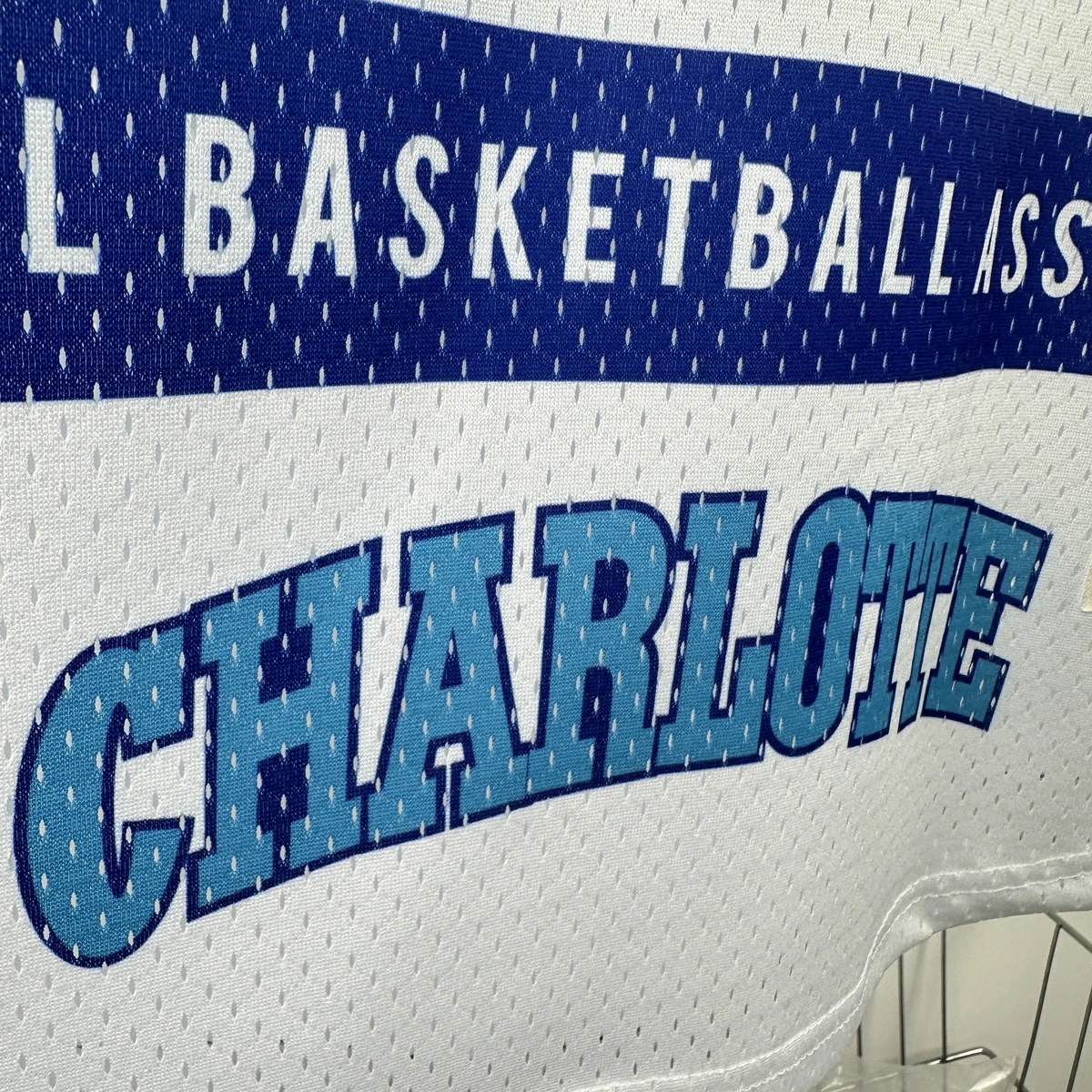 Charlotte Hornets Mitchell & Ness HWC Retro Tee for Men | Premium Vintage Style