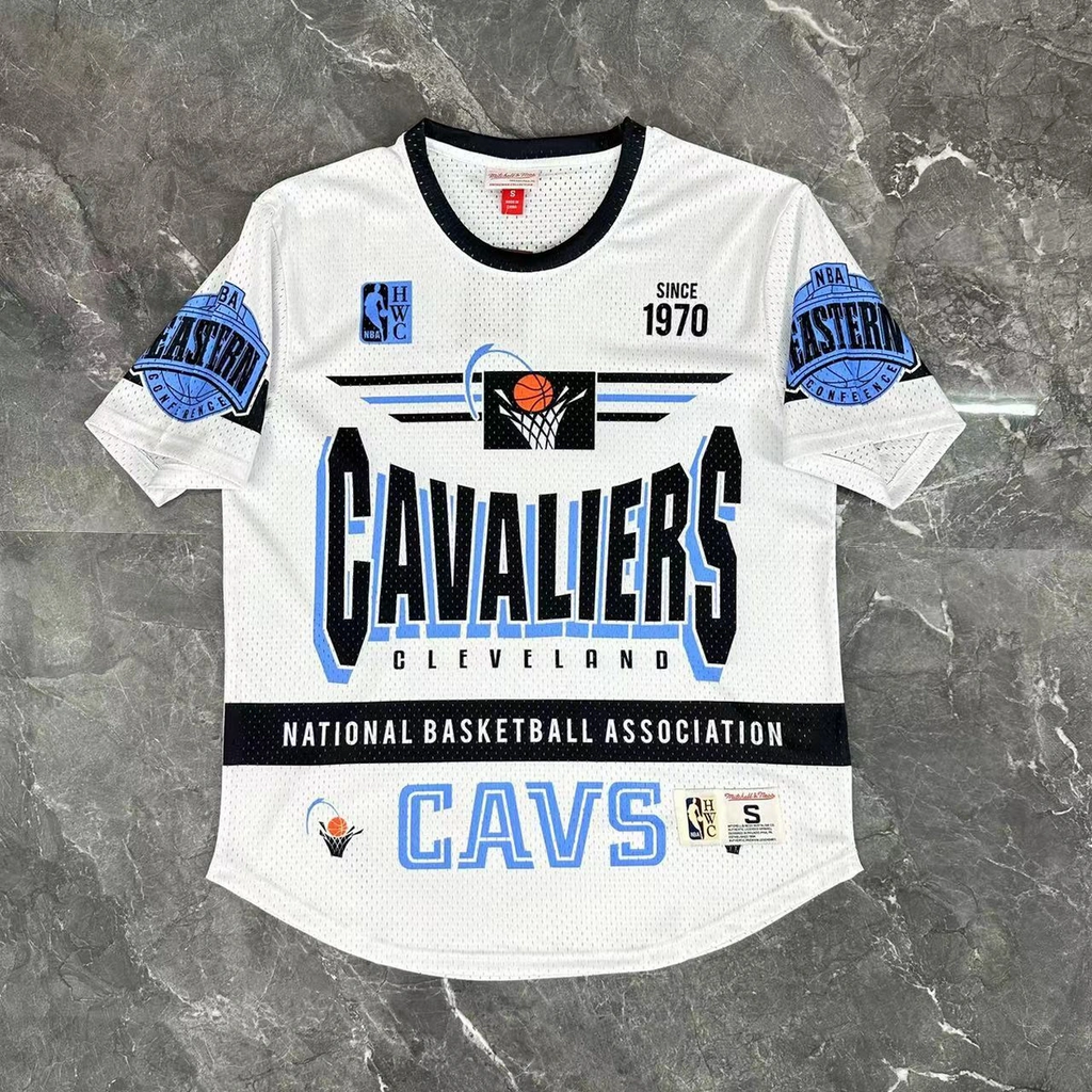 Cleveland Cavaliers Mitchell & Ness HWC Retro Tee for Men | Premium Vintage Style