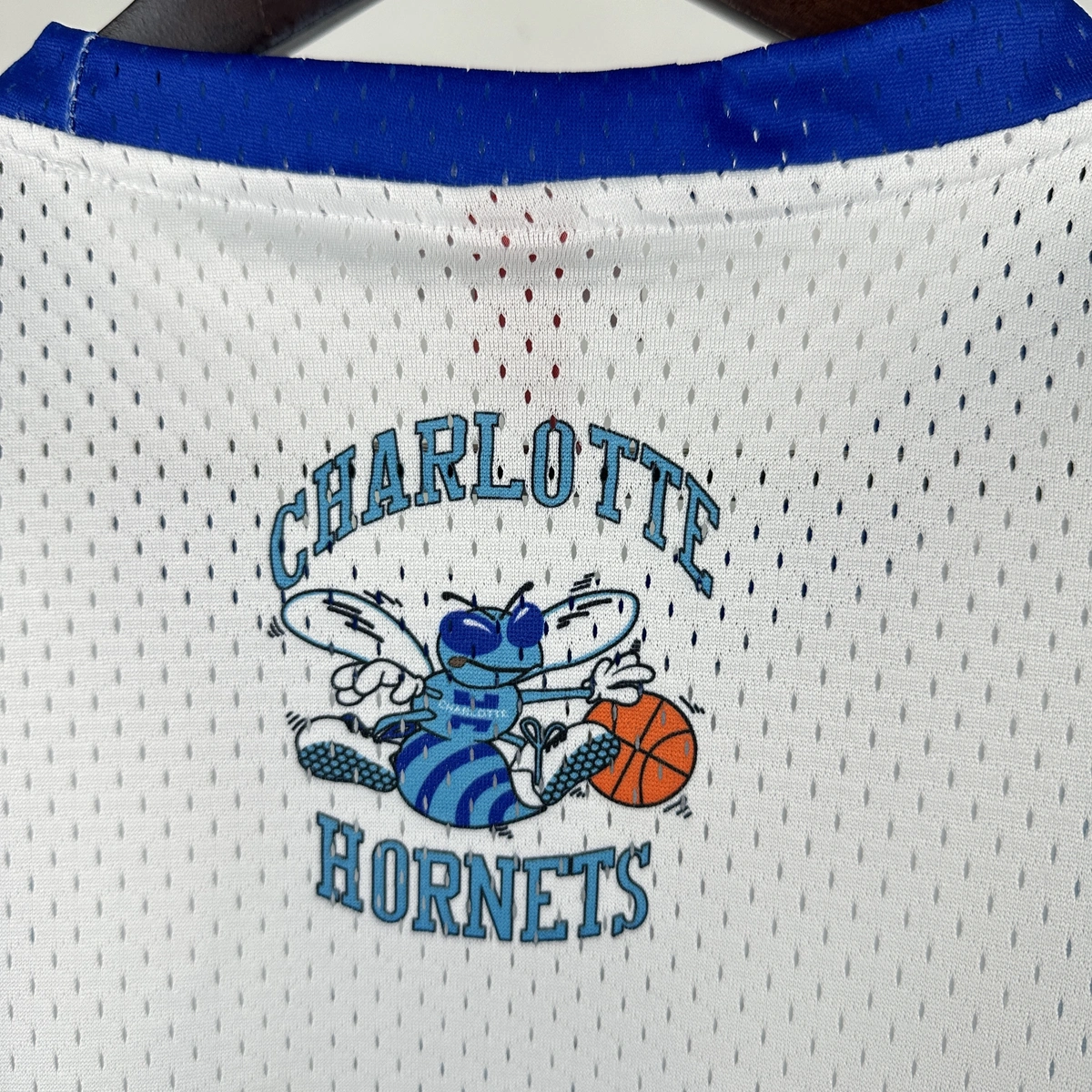 Charlotte Hornets Mitchell & Ness HWC Retro Tee for Men | Premium Vintage Style