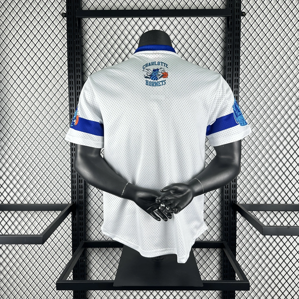 Charlotte Hornets Mitchell & Ness HWC Retro Tee for Men | Premium Vintage Style