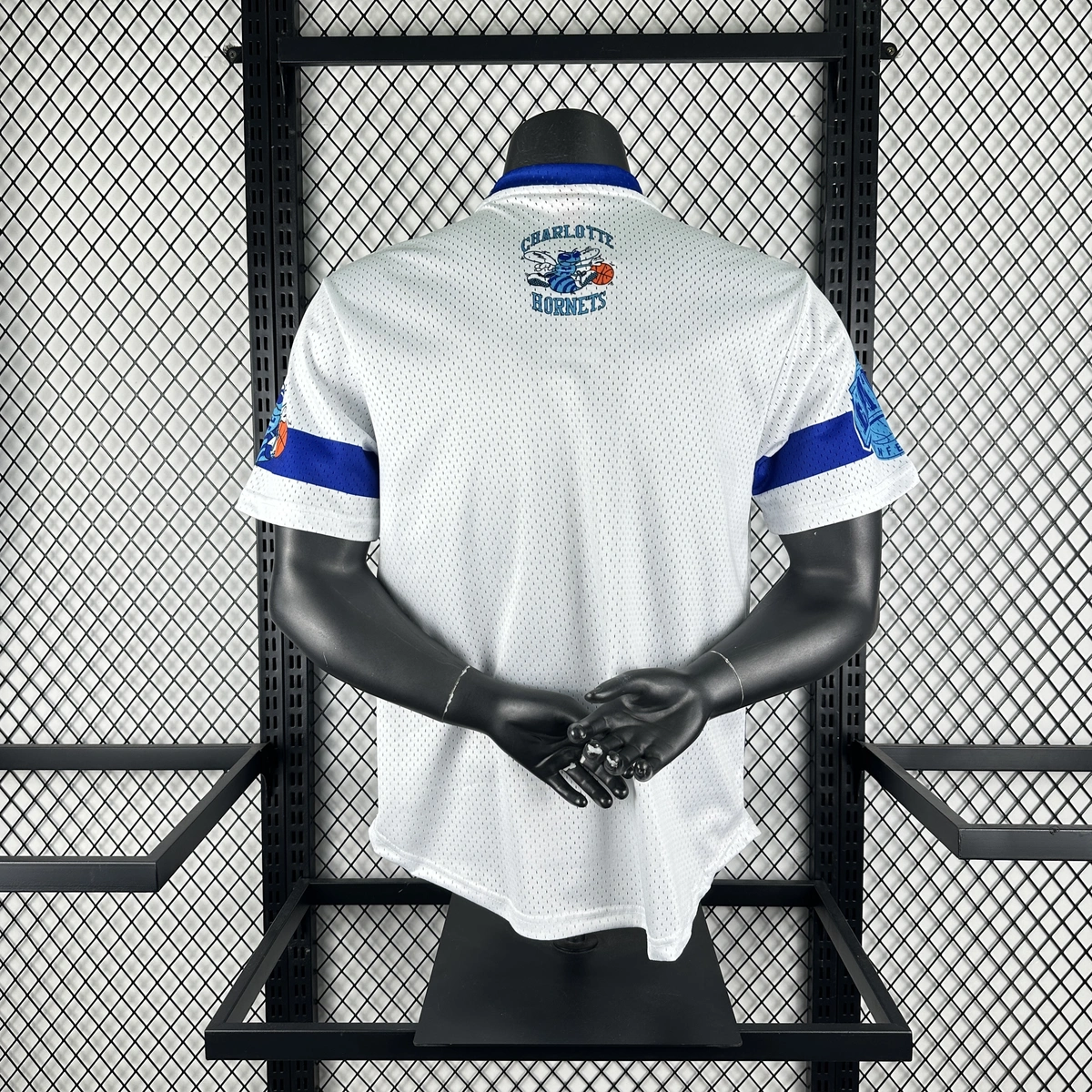 Charlotte Hornets Mitchell & Ness HWC Retro Tee for Men | Premium Vintage Style
