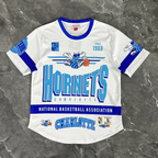 Charlotte Hornets Mitchell & Ness HWC Retro Tee for Men | Premium Vintage Style
