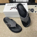 Grey Men's Slides #57 | Men's Streetwear
