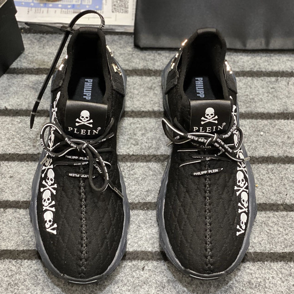 PP Black Casual Sneakers #54 | Men's Streetwear