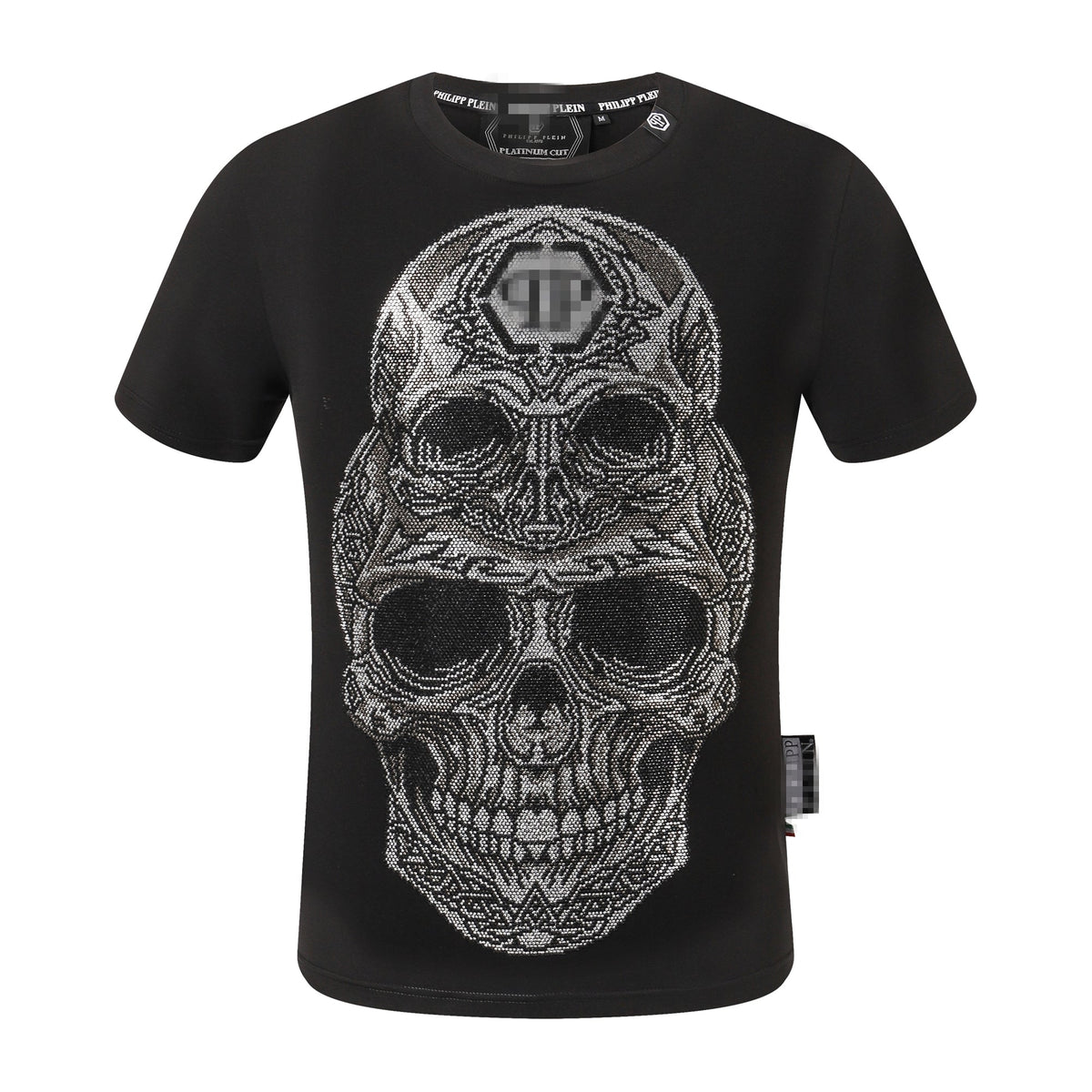 PP Black Cotton Streetwear T-Shirt #52 | Men's Tee