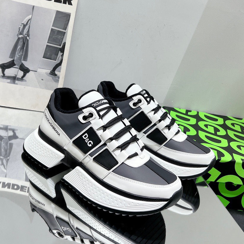 2026 Premium Leather Casual Sneakers - Designer Men's Shoes in 3 Colors
