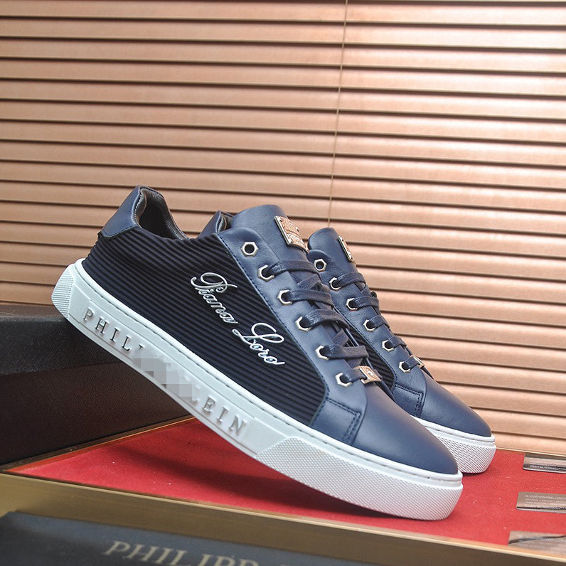 PP Blue Casual Sneakers #110 | Men's Streetwear