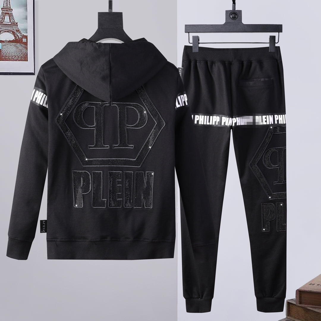 PP Black Tracksuit #10 | Men's Streetwear