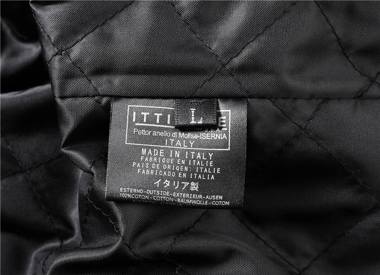 PP Black Leather Jacket #5 | Men's Streetwear