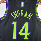 Brandon Ingram New Orleans Pelicans No.14 City Edition Jersey 2025-26 - View 14