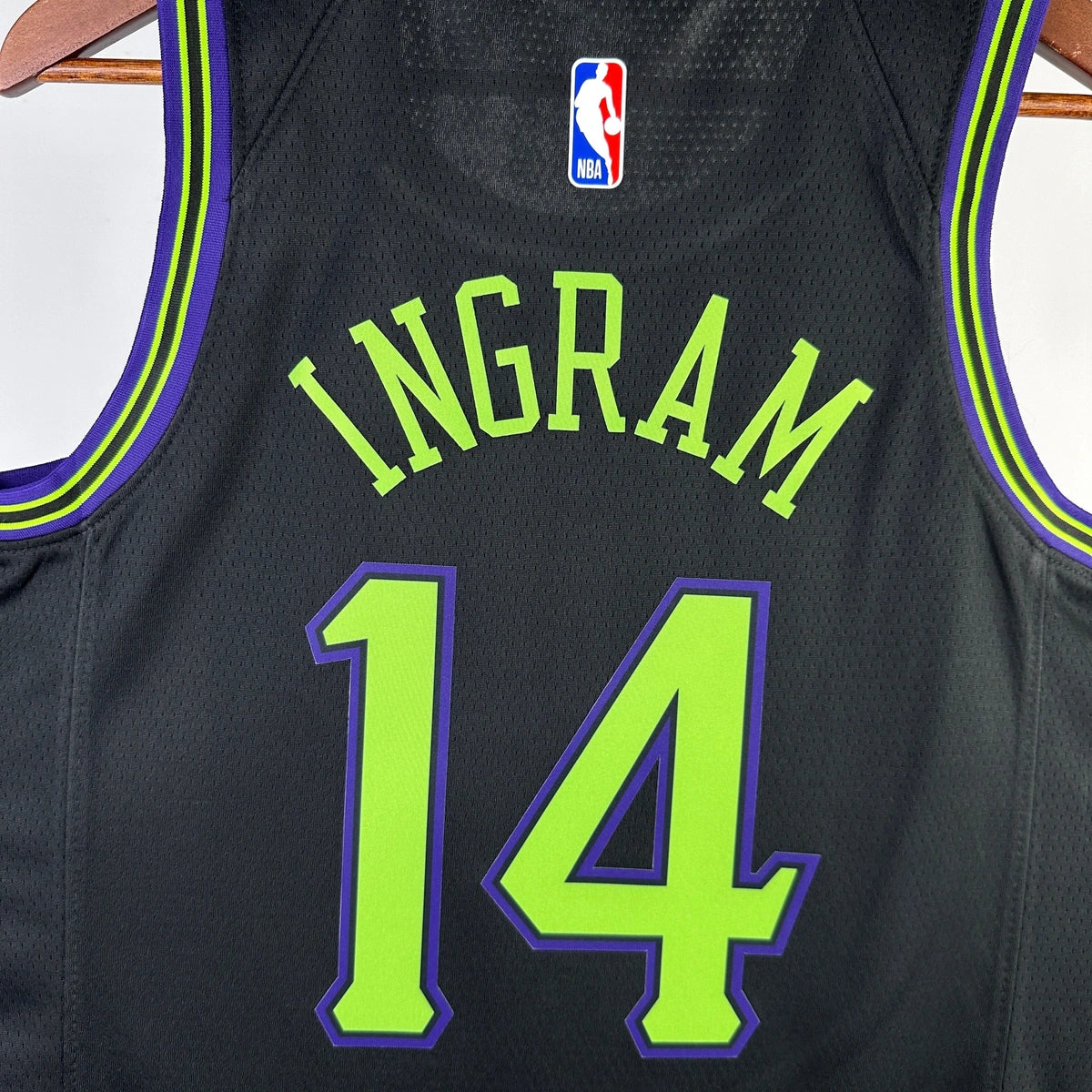 Brandon Ingram New Orleans Pelicans No.14 City Edition Jersey 2025-26 - View 14
