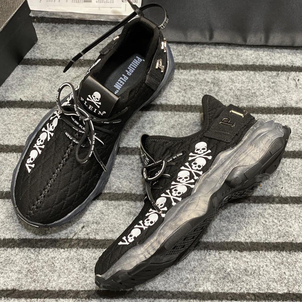 PP Black Casual Sneakers #54 | Men's Streetwear