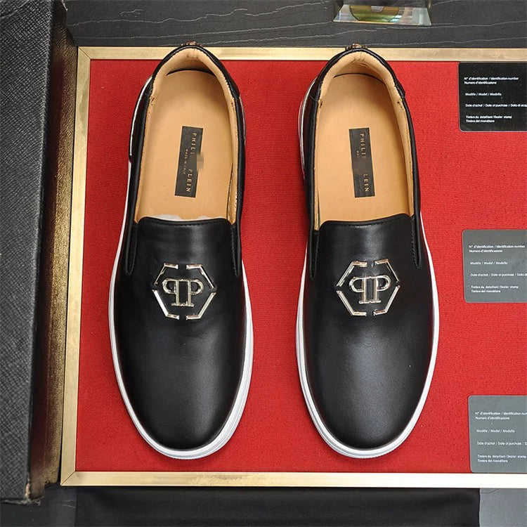 PP Black Casual Sneakers #20 | Men's Streetwear