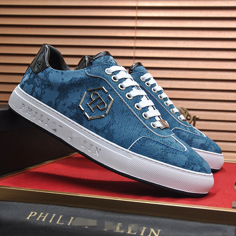 PP Black Casual Sneakers #80 | Men's Streetwear