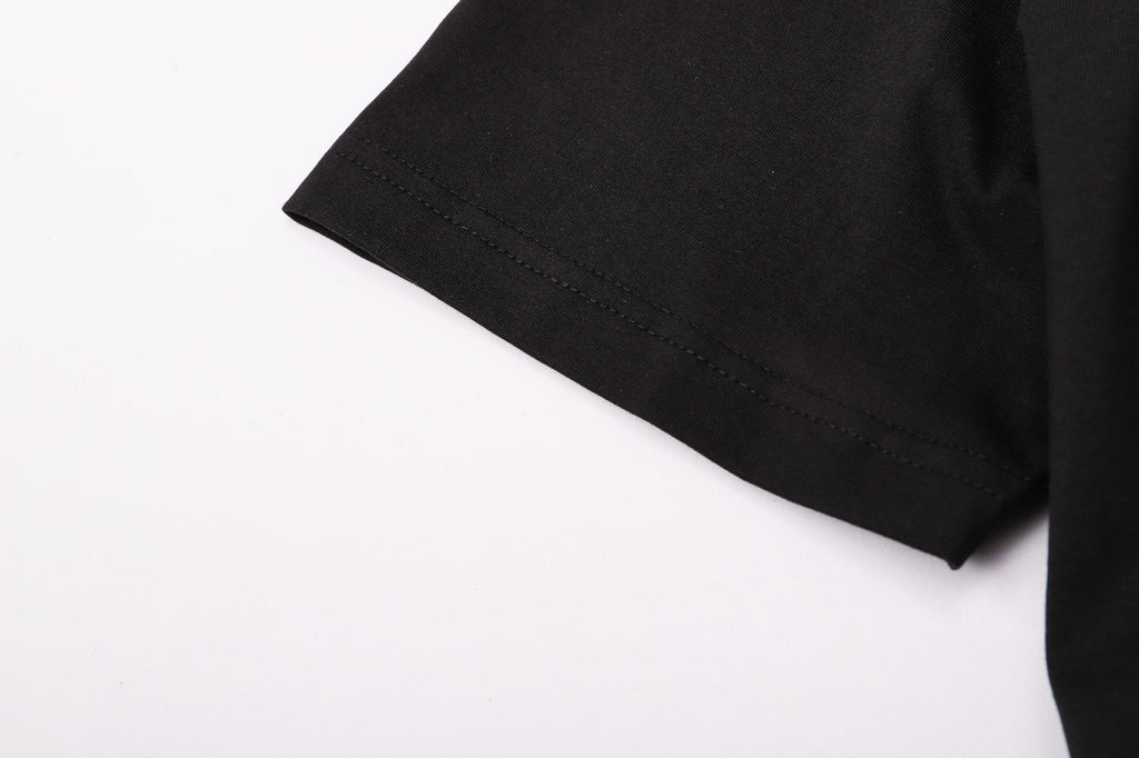 PP Black Cotton Streetwear T-Shirt #52 | Men's Tee