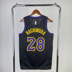 Rui Hachimura Los Angeles Lakers No.28 City Edition Jersey 2023-24 - View 6