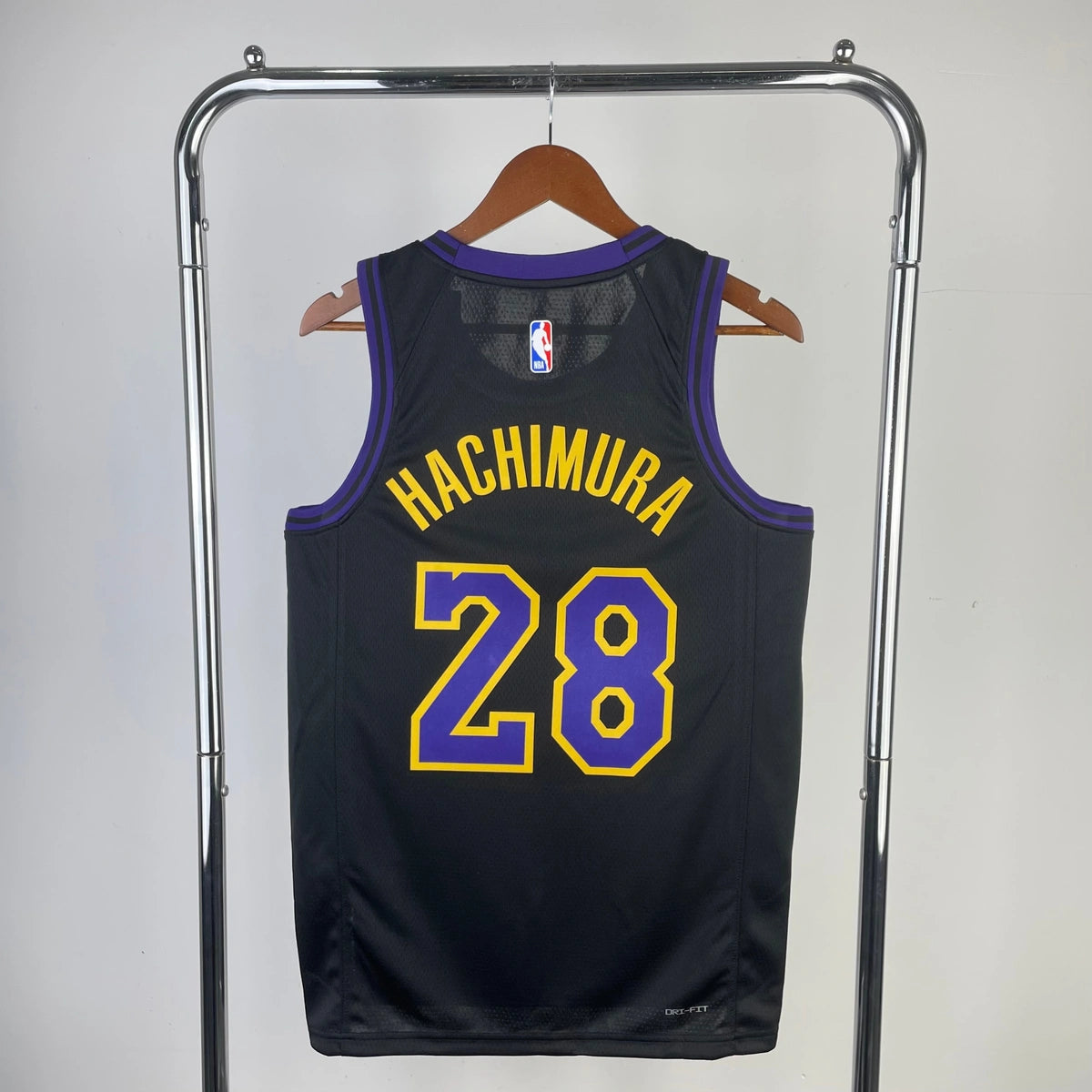 Rui Hachimura Los Angeles Lakers No.28 City Edition Jersey 2023-24 - View 6