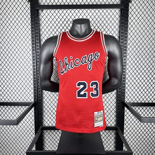 Michael Jordan Chicago Bulls No.23 Rookie Throwback Swingman Jersey 1984-85 - View 2
