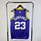 Lauri Markkanen Utah Jazz No.23 Throwback Jersey 2023-24 - View 2