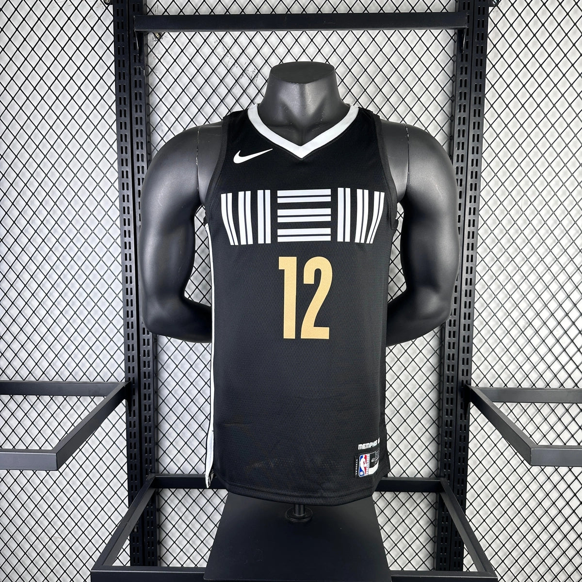 Ja Morant Memphis Grizzlies No.12 City Edition Jersey 2023-24 - View 11