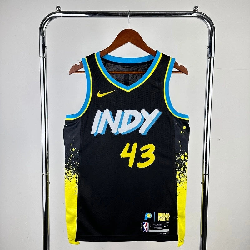 Pascal Siakam Indiana Pacers No.43 City Edition Jersey 2023-24 - View 10