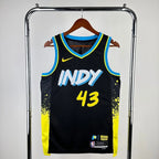 Pascal Siakam Indiana Pacers No.43 City Edition Jersey 2023-24 - View 10