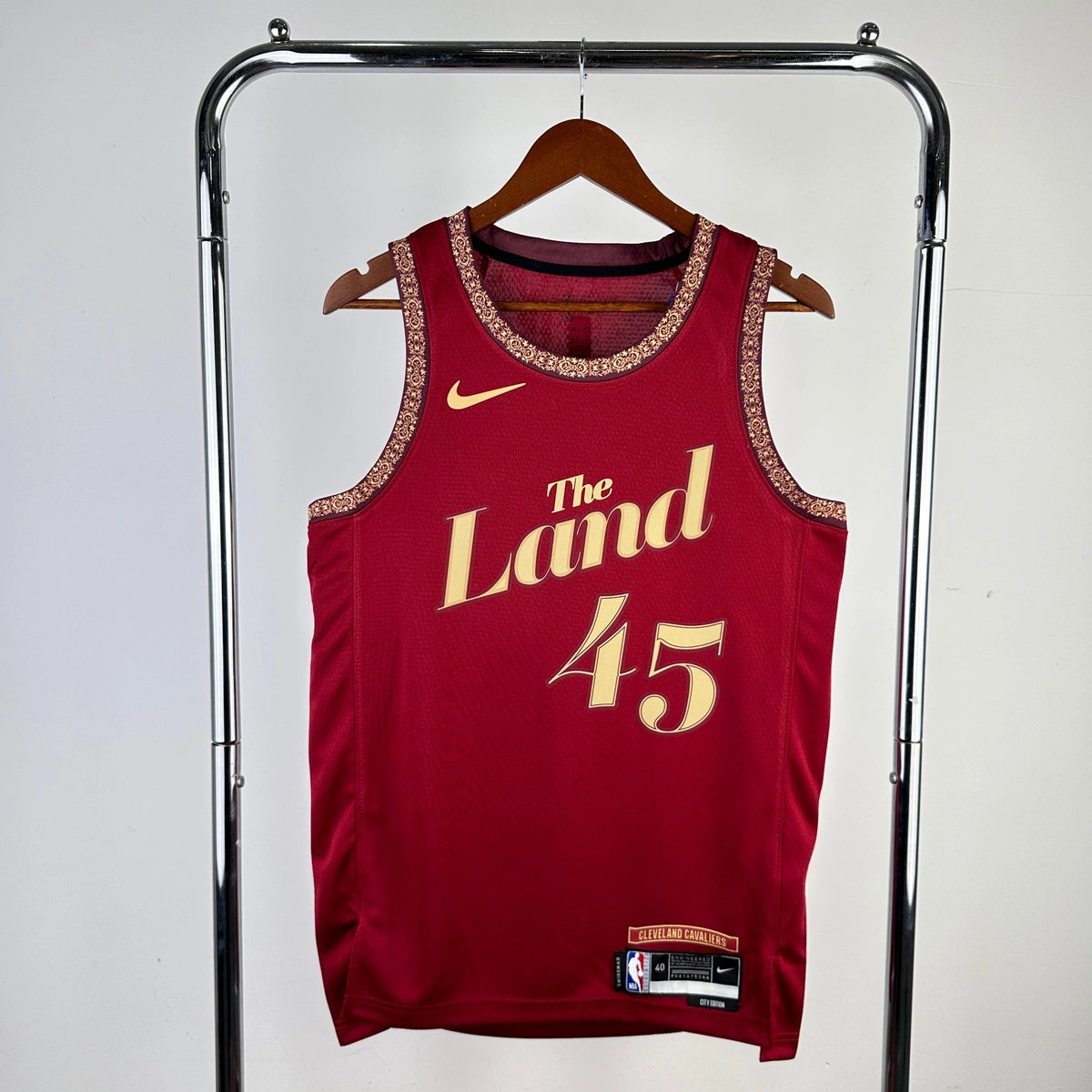 Donovan Mitchell Cleveland Cavaliers No.45 City Edition Jersey 2023-24 - View 15