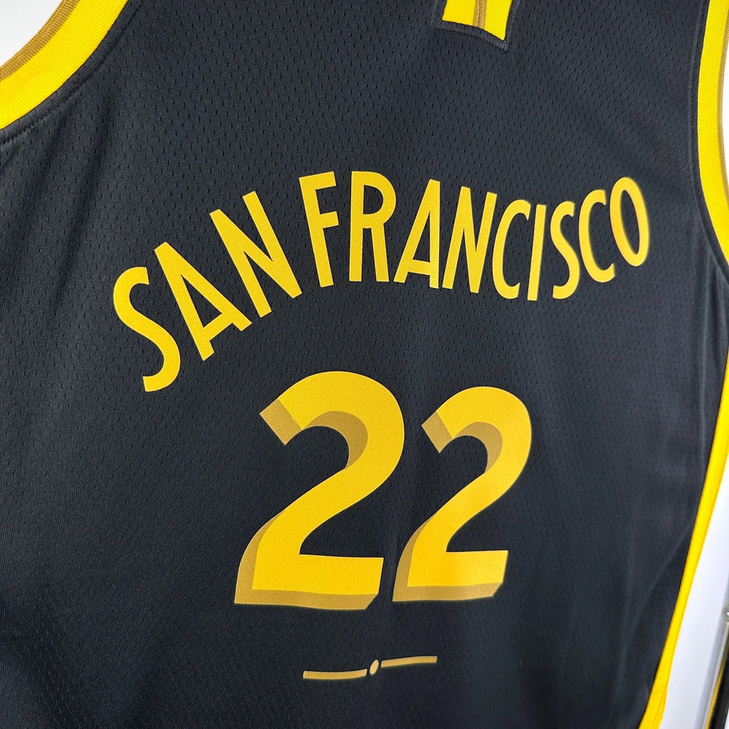 Andrew Wiggins Golden State Warriors No.22 City Edition Jersey 2023-24 - View 10