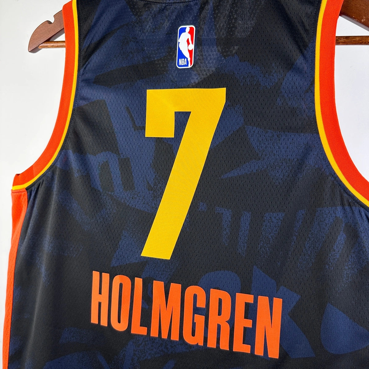 Chet Holmgren Oklahoma City Thunder No.7 City Edition Jersey 2023-24 - View 11