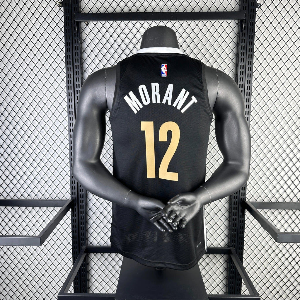 Ja Morant Memphis Grizzlies No.12 City Edition Jersey 2023-24 - View 1