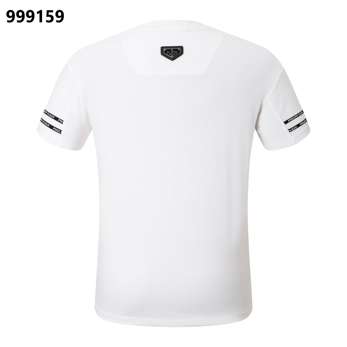PP Men's Black Cotton Streetwear T-Shirt #80