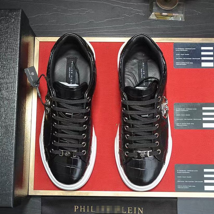 PP Black Casual Sneakers #10 | Men's Streetwear