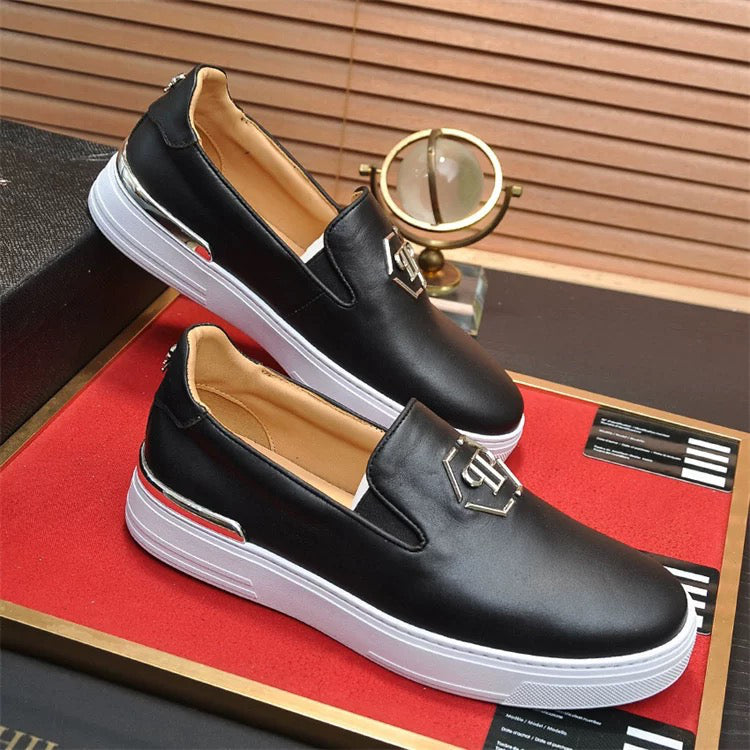 PP Black Casual Sneakers #20 | Men's Streetwear