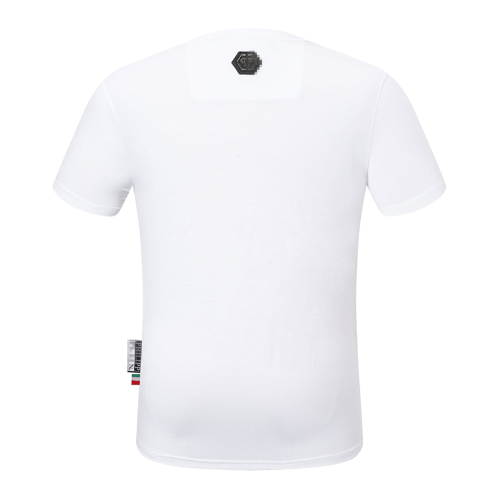 PP Black Cotton Streetwear T-Shirt #9 | Men's Tee