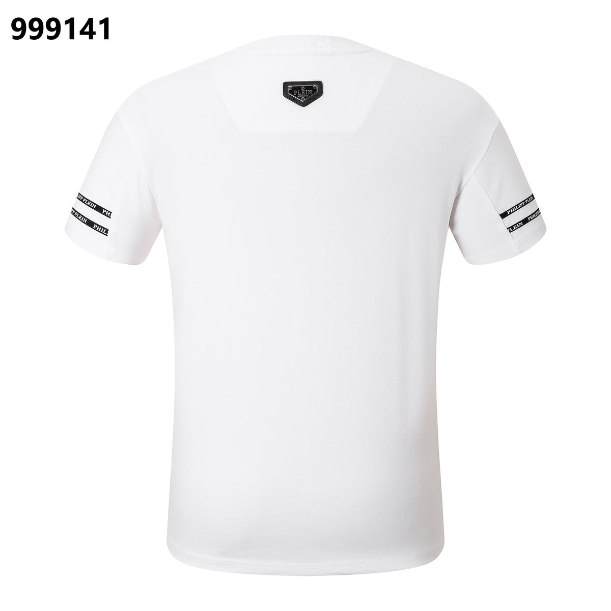 PP Black Cotton Streetwear T-Shirt #72 | Men's Tee