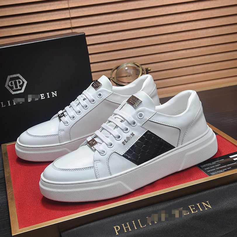 PP White Casual Sneakers #13 | Men's Streetwear