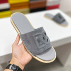 2026 Premium Leather Casual Slippers - Designer Men's Slides in 6 Colors