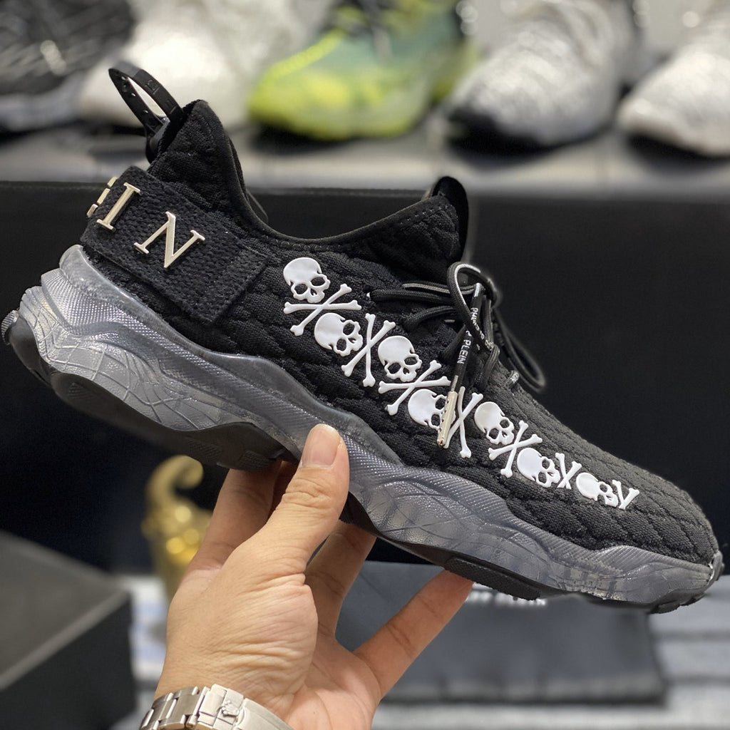 PP Black Casual Sneakers #54 | Men's Streetwear