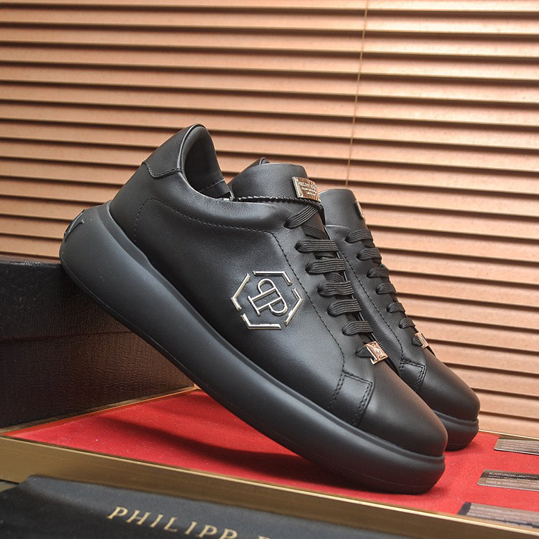 PP Black Casual Sneakers #97 | Men's Streetwear